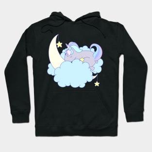 Cute Kawaii Unicorn Sleeping Hoodie